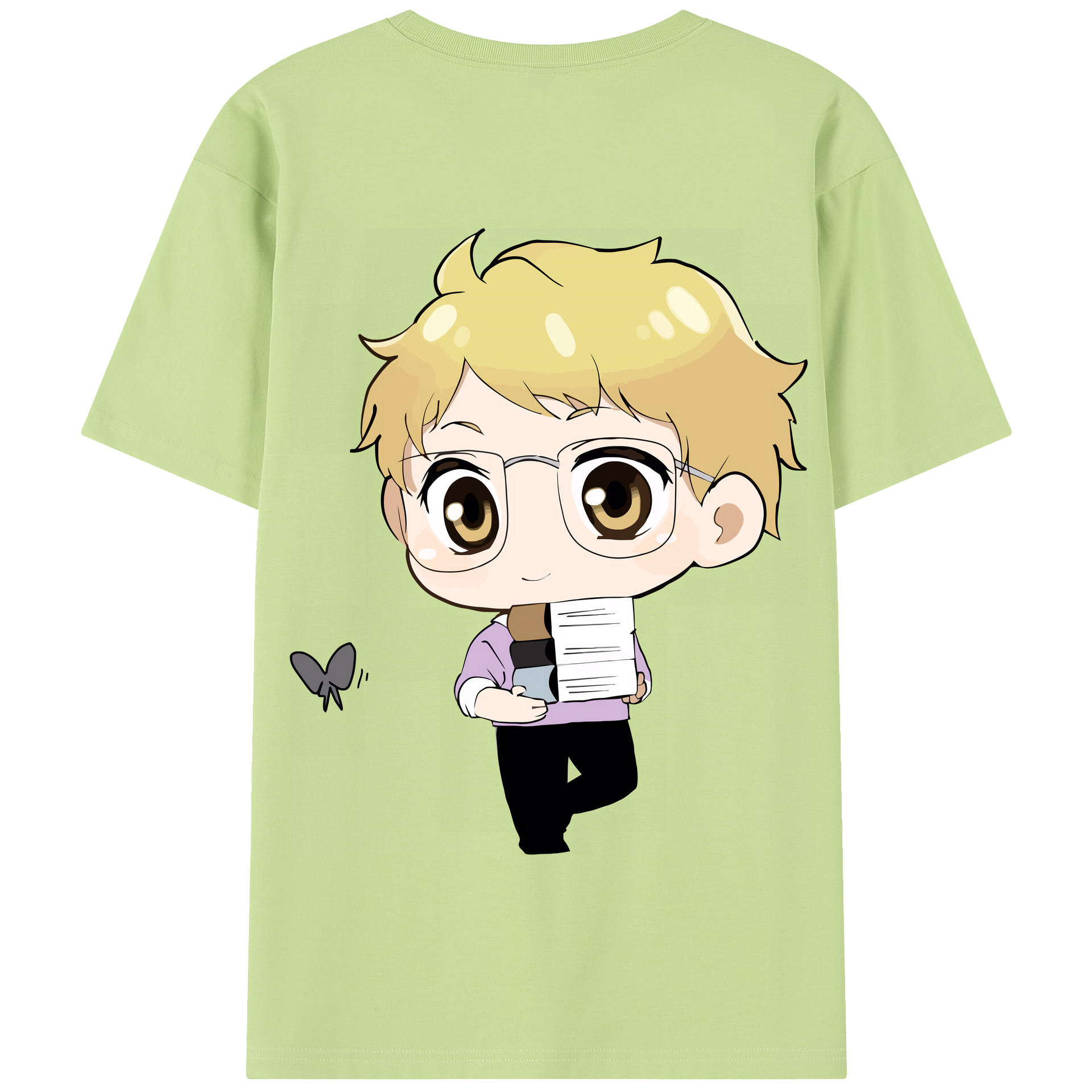 （画像用） ハイキュー!! Haikyu!! 綿100％半袖Tシャツ（背面プリント）